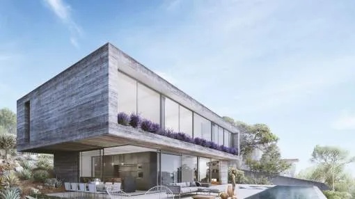 Modern new build villa with sea views and walking distance to one of Palmanova's beaches Modern new build villa with sea views and walking distance to one of Palmanova's beaches