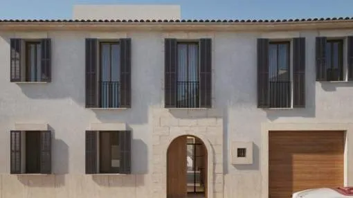 Luxury house with respect for Mallorcan architectural codes in Ses Salines Luxury house with respect for Mallorcan architectural codes in Ses Salines
