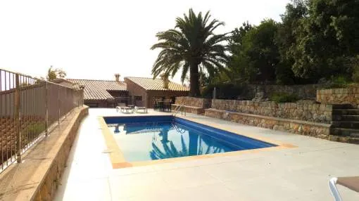 House with pool and holiday rental license with panoramic views in Caimari House with pool and holiday rental license with panoramic views in Caimari