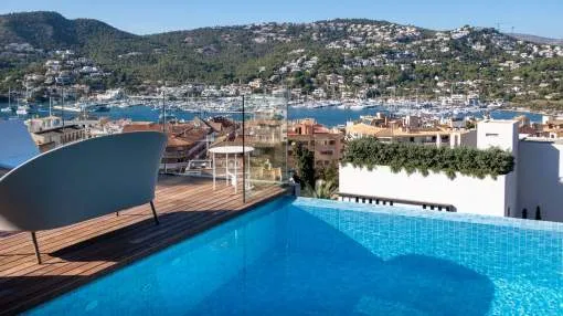 Puerto de Andratx. New Sea View Villa with Large Garden & Rooftop Pool! Puerto de Andratx. New Sea View Villa with Large Garden & Rooftop Pool!