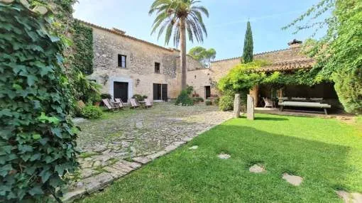 Stunning finca in the idyllic Vall de Colonya just outside Pollensa at the foot of the Tramuntana mountains