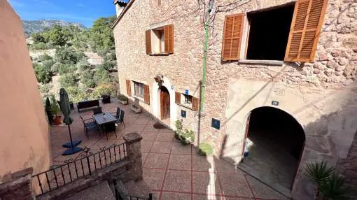 Two mallorquin stone houses enjoying wonderful panoramic views and walking distance to Bunyola village