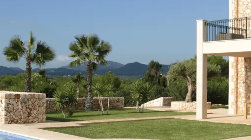 Sea View Villa in Finca Style on a park-like Plot in Cala Murada