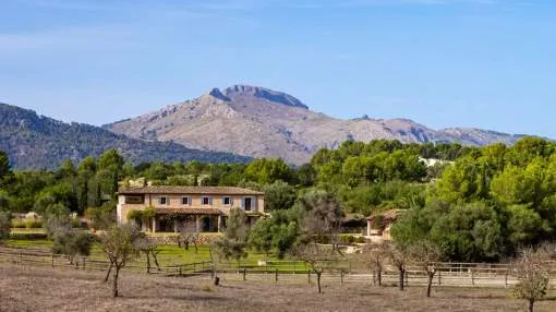 Dreamlike finca with horse stables, sand arena and guest apartment on the outskirts of Calvia village