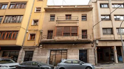 Historic building in the centre of Palma Historic building in the centre of Palma