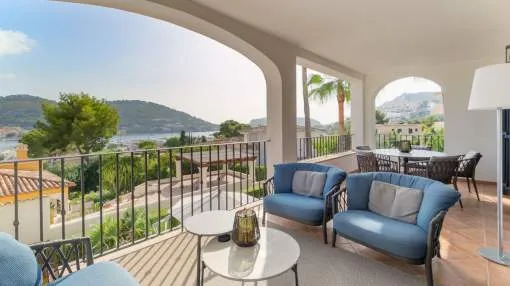 Duplex apartment with private garden and harbour views in Puerto Andratx Duplex apartment with private garden and harbour views in Puerto Andratx