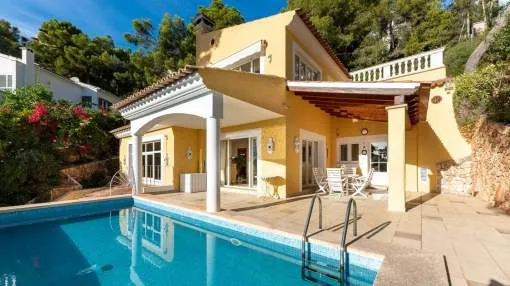 Mediterranean villa with sea views in Costa d'en Blanes