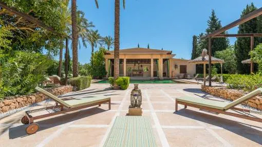 Enchanting country house with 23,500 m2 of land and separate guest house in Santa Maria Enchanting country house with 23,500 m2 of land and separate guest house in Santa Maria