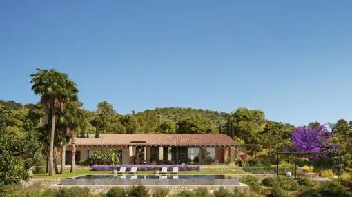 Sophisticated new-built finca with panoramic views Sophisticated new-built finca with panoramic views