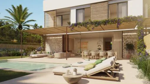 New build luxury semi-detached house in Bahia Blava