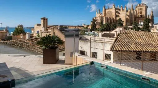 Penthouse with amazing views of the sea and the cathedral in Calatrava Penthouse with amazing views of the sea and the cathedral in Calatrava