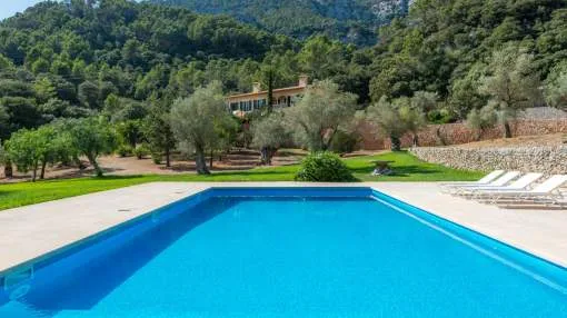 Luxury finca with two guest houses near Bunyola, Mallorca