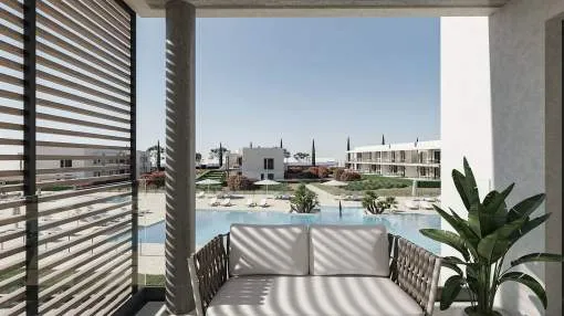 New build apartments near Es Trenc beach