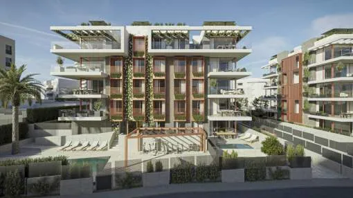 New residential development in the city of Palma de Mallorca
