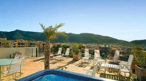 Andratx penthouse apartment with large live out terraces Andratx penthouse apartment with large live out terraces