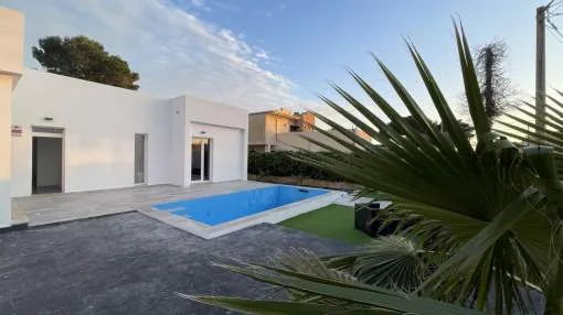 Modern house with private pool for short term to rent in Cala Pi Modern house with private pool for short term to rent in Cala Pi