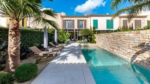 Exceptional townhouse in the centre of Santanyí with private pool Exceptional townhouse in the centre of Santanyí with private pool