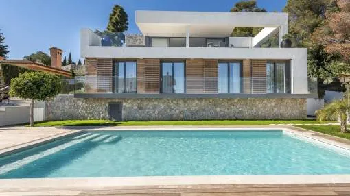 Elegant luxury villa with sea views in prime location Cas Catala Elegant luxury villa with sea views in prime location Cas Catala
