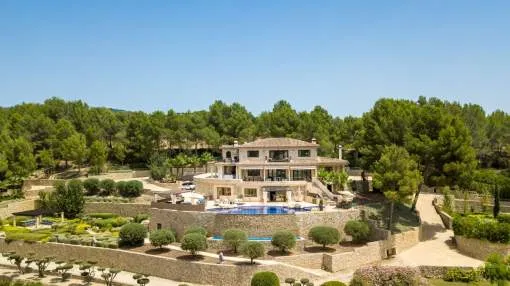 Impressive country residence in the sought-after location in Mallorca´s South West Es Capdellà Impressive country residence in the sought-after location in Mallorca´s South West Es Capdellà