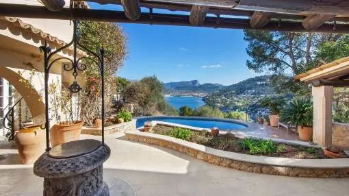 Authentic Mediterranean villa with stunning sea views in Port Andratx Authentic Mediterranean villa with stunning sea views in Port Andratx