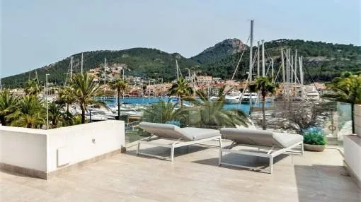 Designer villa in first line to the marina of Port de Andratx Designer villa in first line to the marina of Port de Andratx