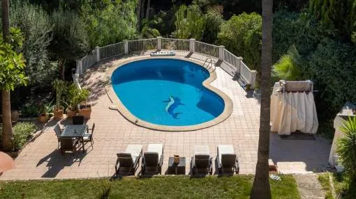 Beautiful Mediterranean villa with a charming garden and partial sea views in Costa d'en Blanes Beautiful Mediterranean villa with a charming garden and partial sea views in Costa d'en Blanes