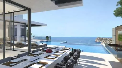 New project enjoying sea views and sunsets in Cala Llamp New project enjoying sea views and sunsets in Cala Llamp