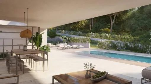 Fantastic new built villa in mediterranean style in Santa Ponsa Fantastic new built villa in mediterranean style in Santa Ponsa