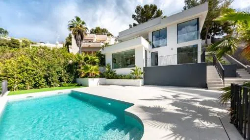 Modern villa in a quiet area of Costa d'en Blanes Modern villa in a quiet area of Costa d'en Blanes
