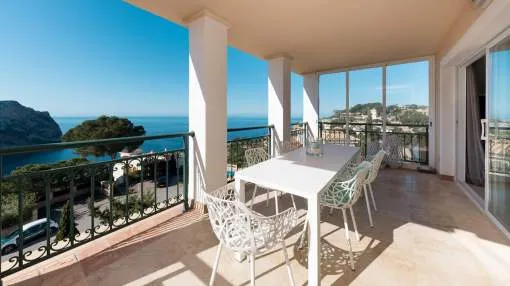 Beautiful Spacious 3 Bedroom Sea View Penthouse - Puerto de Andratx