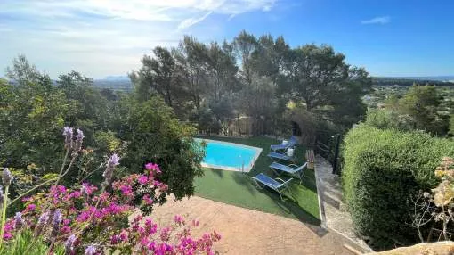 Rustic finca for rent in Selva with spectacular views of this fantastic area Rustic finca for rent in Selva with spectacular views of this fantastic area