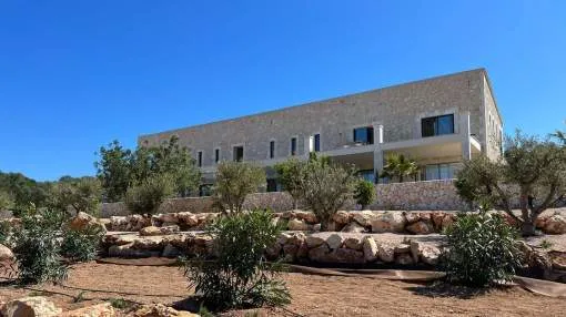 Representative newly built Finca near Mondrago