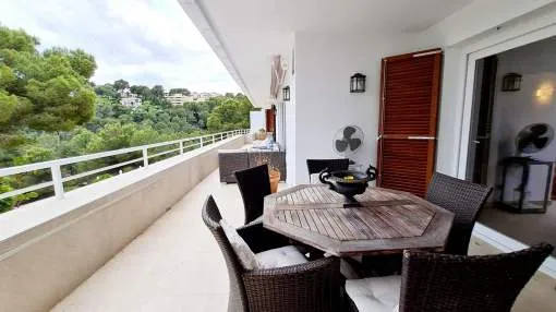 Elegant apartment in Cas Català with sea views Elegant apartment in Cas Català with sea views