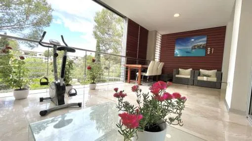 Luxury apartment in the exclusive setting of Bendinat