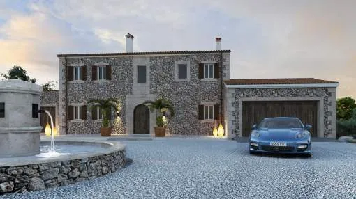 Luxurious new finca in Santanyi Luxurious new finca in Santanyi