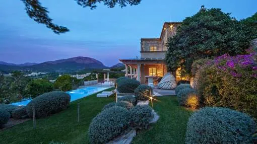 Wonderful Mediterranean style villa in Camp de Mar