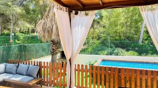 Semi-detached house with swimming pool in can picafort