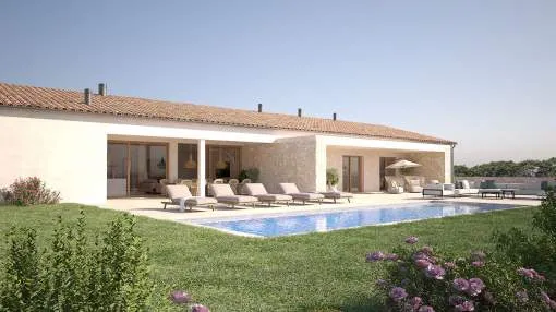 Wonderful single storey finca with pool within walking distance to Santanyi