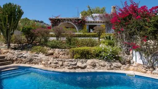 Beautiful 4 bedroom house with magical garden in Puerto de Andratx Beautiful 4 bedroom house with magical garden in Puerto de Andratx