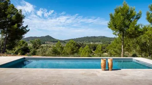 Idylically located newly build finca near Porreres for sale Idylically located newly build finca near Porreres for sale