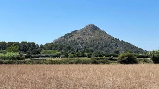 Rustic finca with the option to build with stunning views in Alcudia Rustic finca with the option to build with stunning views in Alcudia