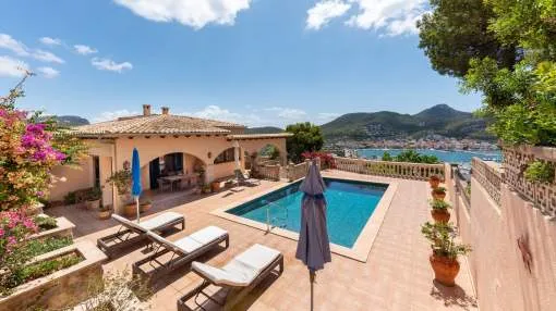 Beautiful Mediterranean Villa with Stunning Views in Port Andratx