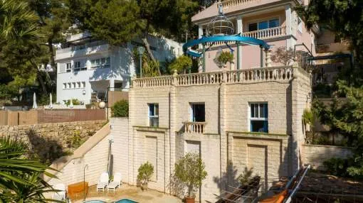 Villa with sea views in Costa D'en Blanes