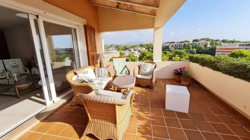 Penthouse with spectacular views and private pool in Portopetro Penthouse with spectacular views and private pool in Portopetro
