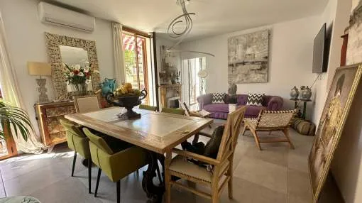 Flat with special flair and spacious outdoor areas in the centre of Palma