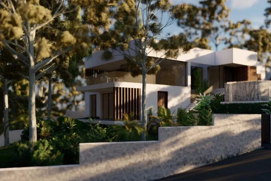 Fantastic Mediterranean-Style Villa Project with infinity pool and beautiful Sea Views in Cala Vinyas