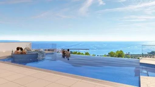 Villa in Costa den Blanes with spectacular 180 degree sea views Villa in Costa den Blanes with spectacular 180 degree sea views