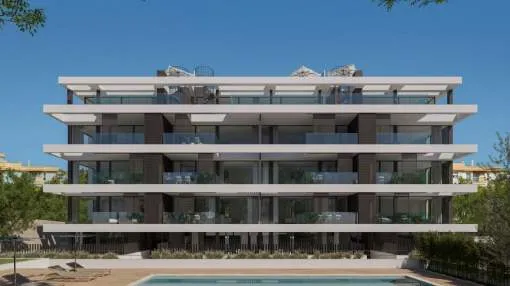 New modern apartments near the beach