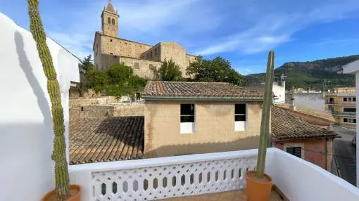 Charming village house in the heart of Andratx with views to the church, newly fully renovated