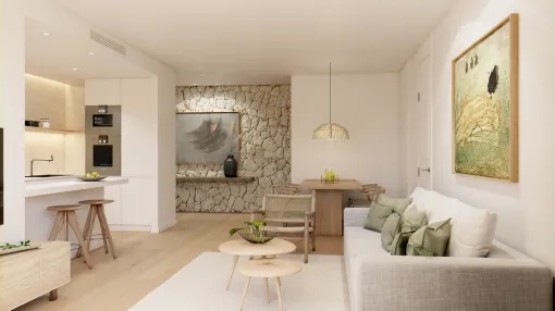 New flat in a luxury residential complex in Porto Cristo